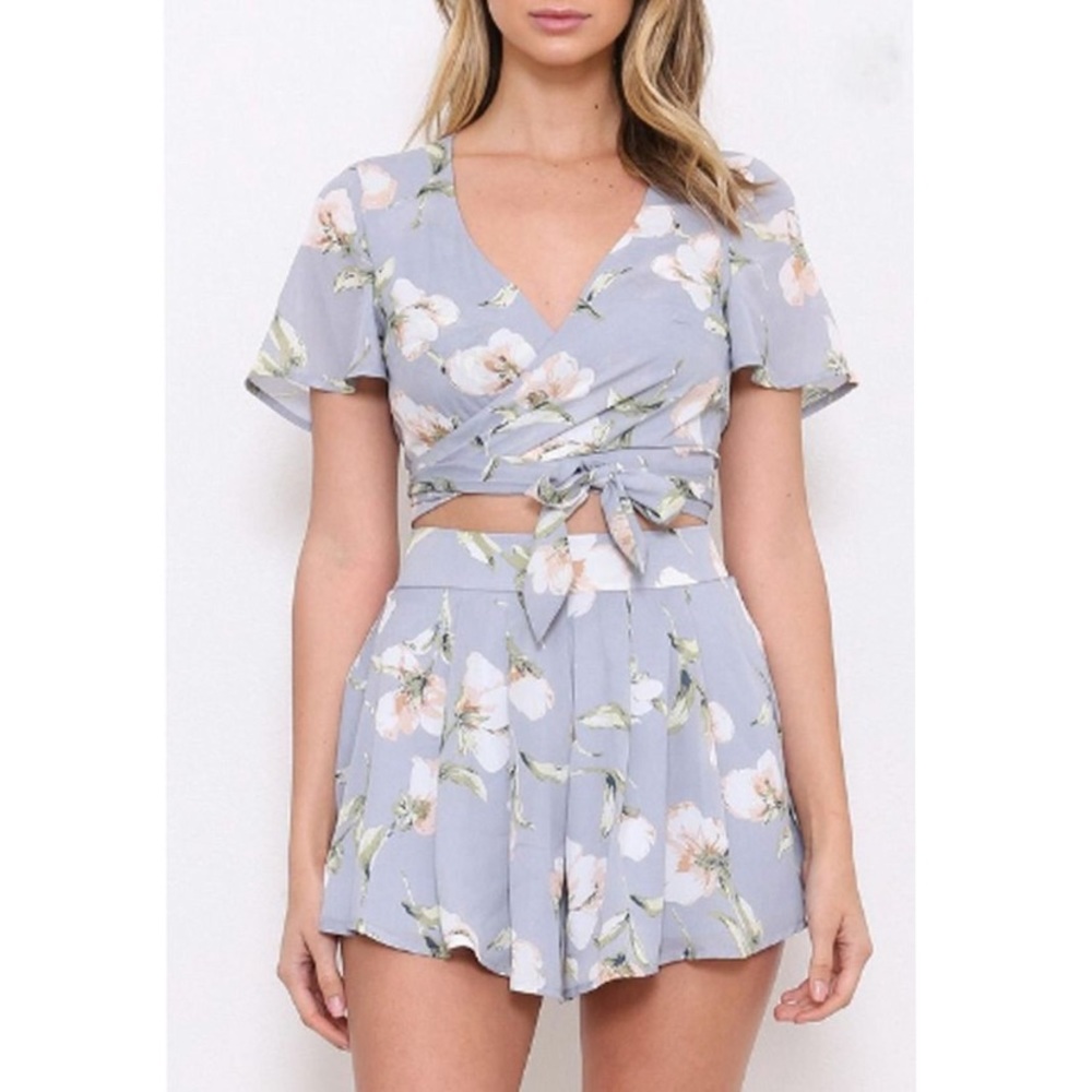 L'atiste Floral Two Piece Set